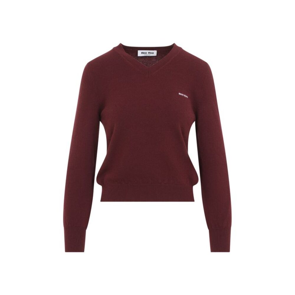 Miu Miu V Neck Sweater Women